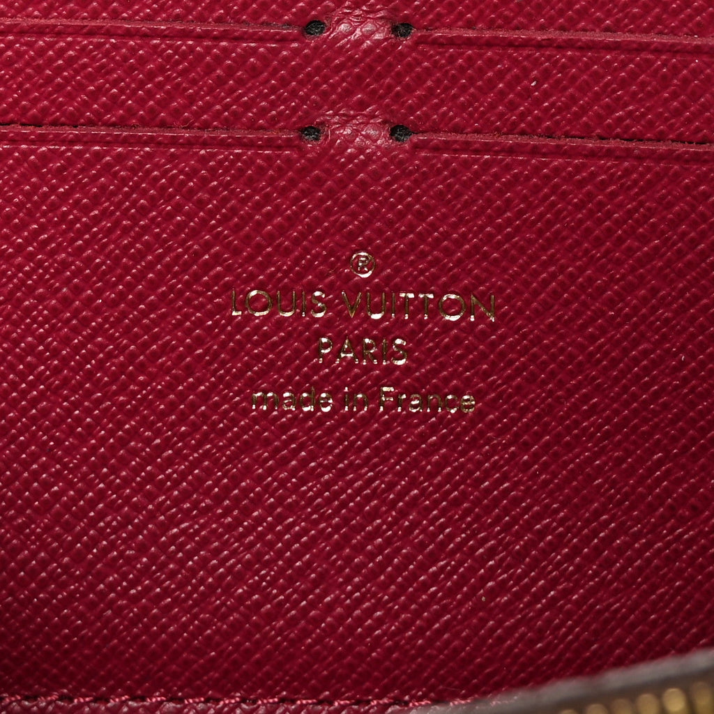 Louis Vuitton Monogram Clemence Wallet Fuchsia