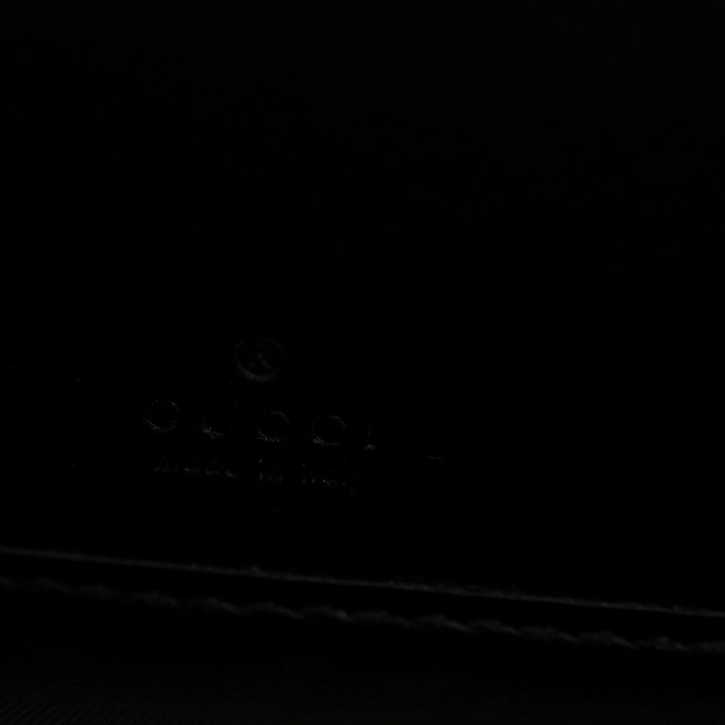 Gucci Calfskin Matelasse GG Marmont Zip Around Organizer Wallet Black