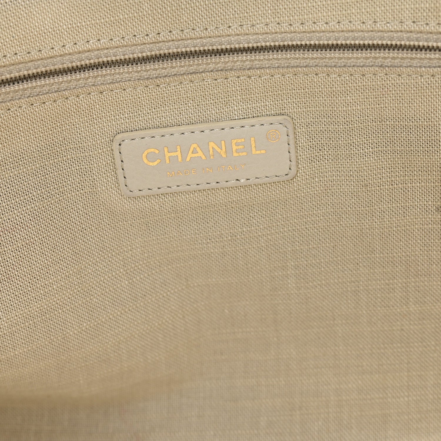 Chanel Mixed Fibers Small Deauville Tote Black