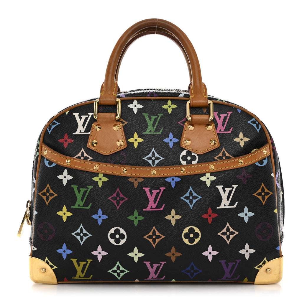 Louis Vuitton Monogram Multicolor Trouville Black
