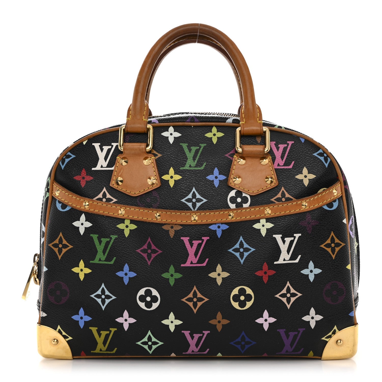 Louis Vuitton Monogram Multicolor Trouville Black