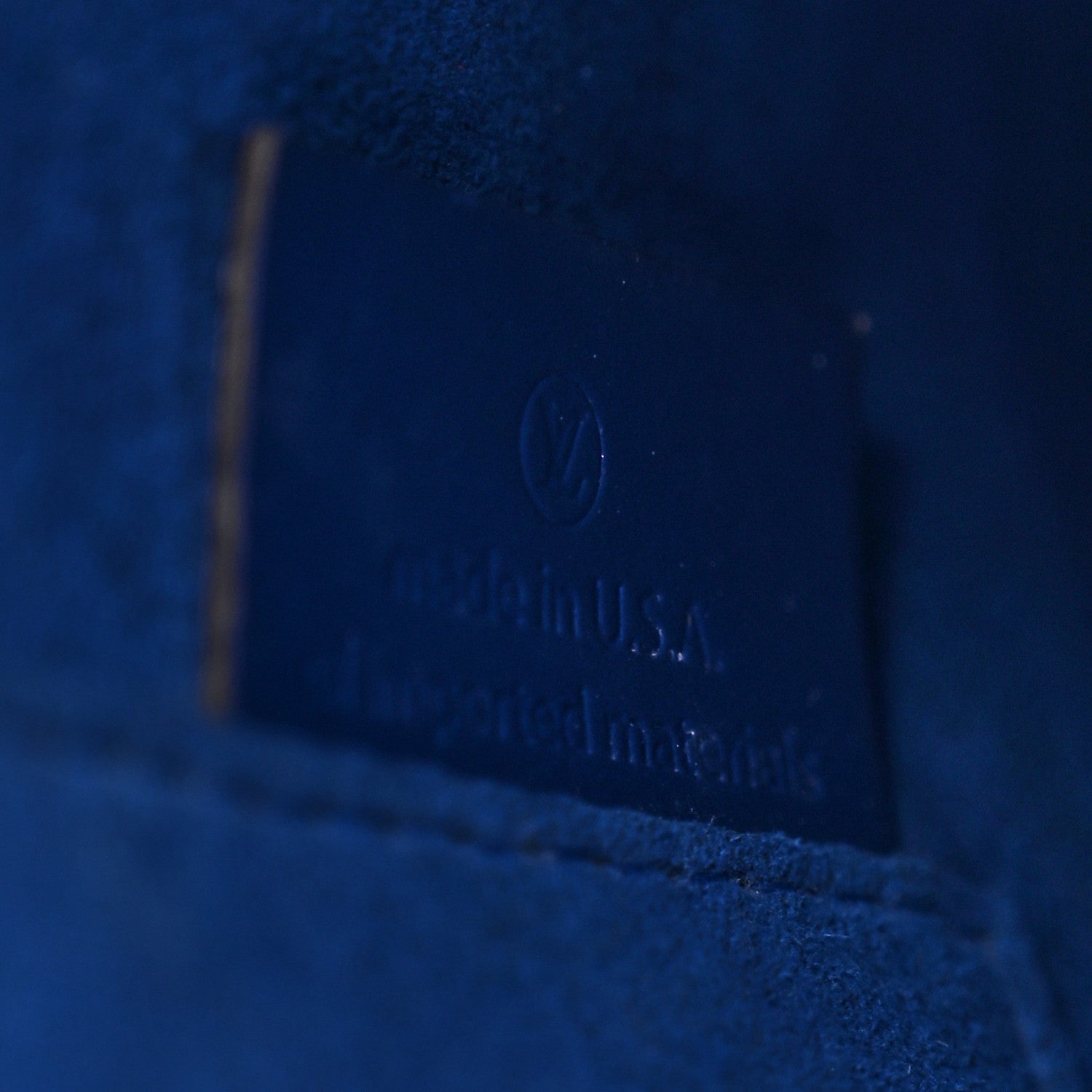 Louis Vuitton Epi Alma BB Blueberry