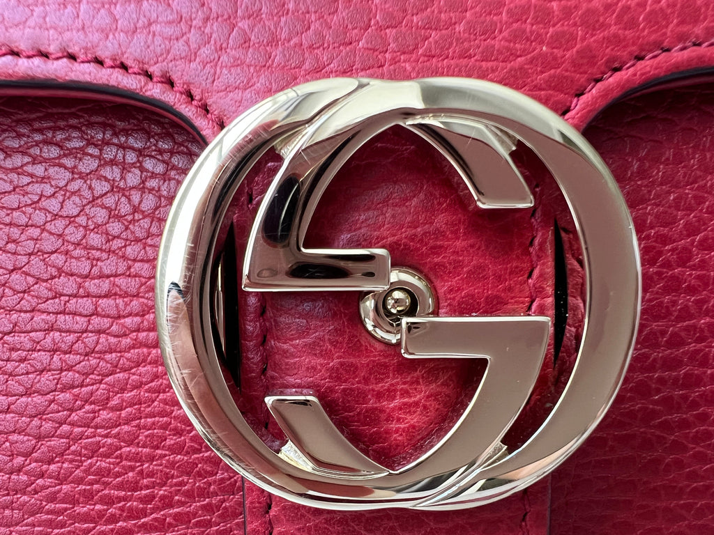 Gucci Interlocking GG Red Small Shoulder Bag