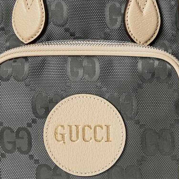 (WMNS) GUCCI Logo Printing Off The Grid Backpack Grey 625850-H9HAN-1263