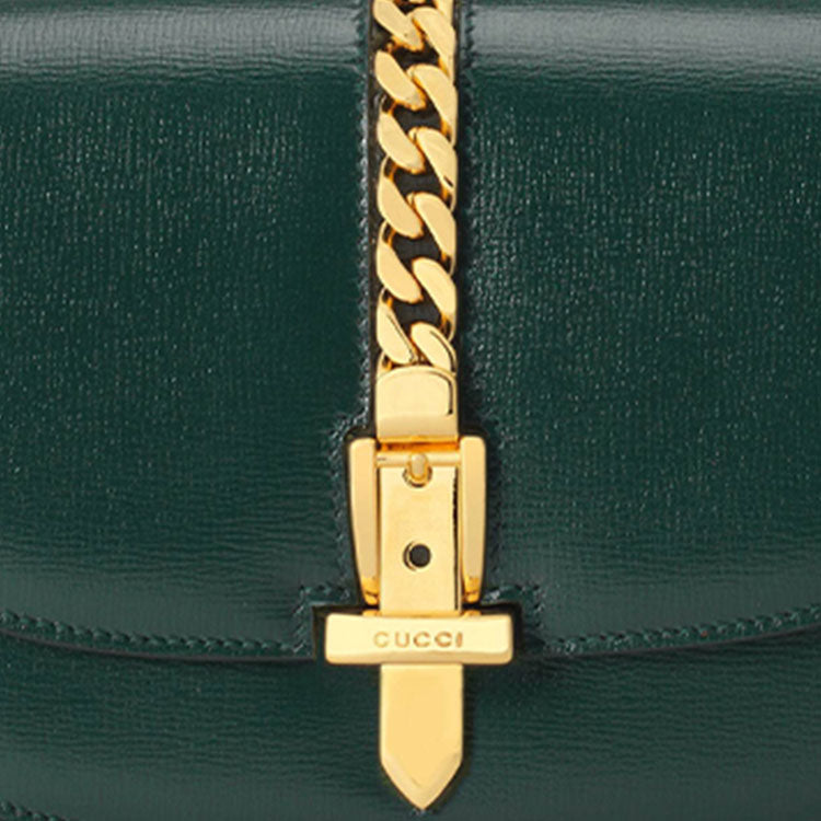 (WMNS) GUCCI Sylvie 1969Series Shoulder Bag Mini Green 615965-1DB0X-3020