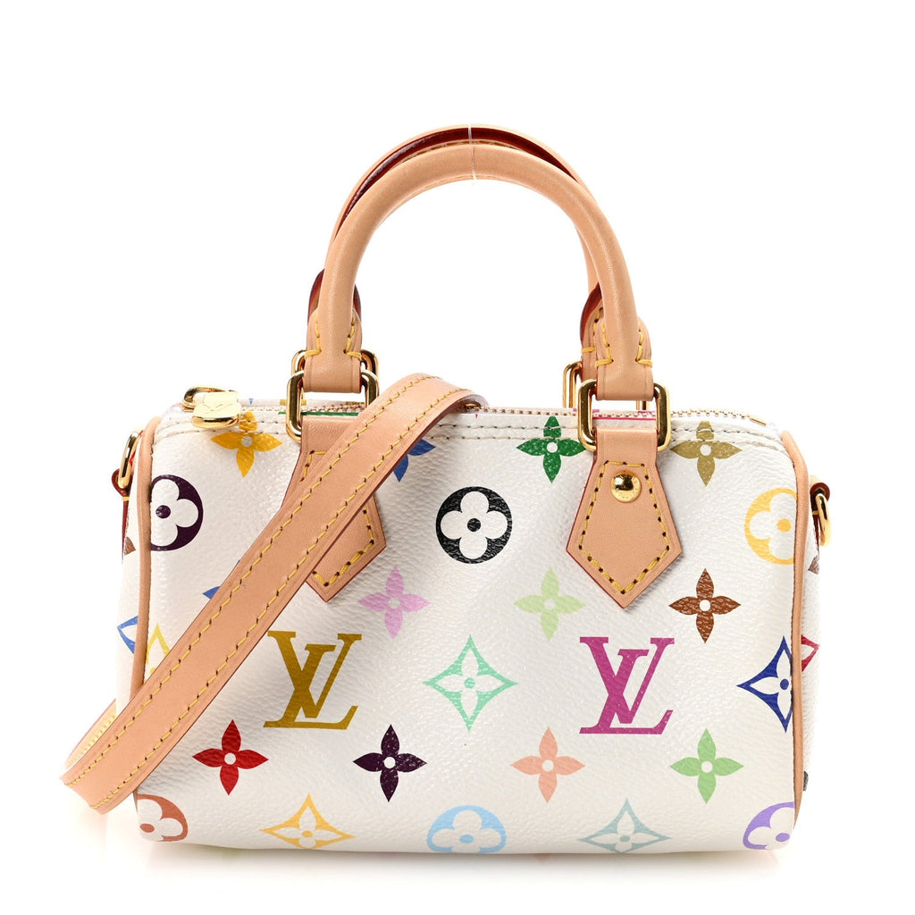 Louis Vuitton LV X TM Monogram Multicolor Nano Speedy White