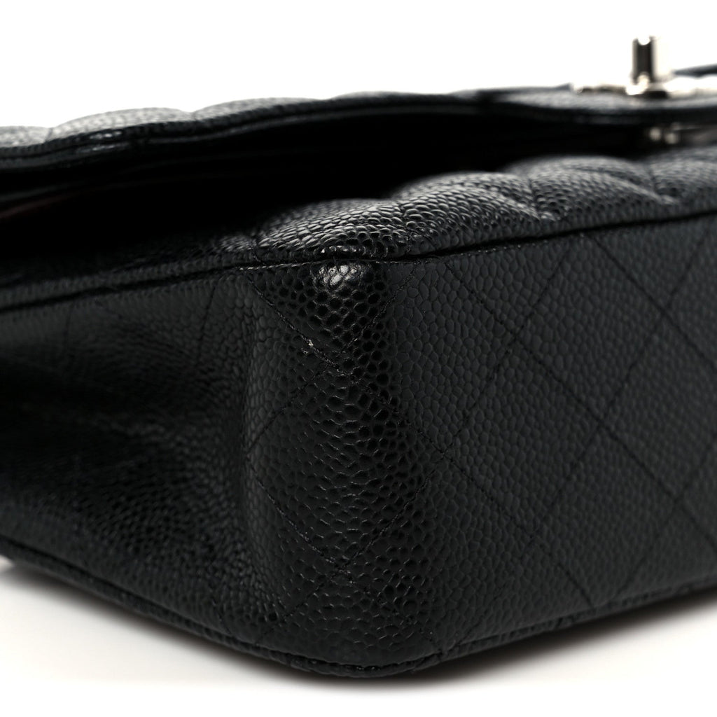 Chanel Caviar Quilted Medium Double Flap Black