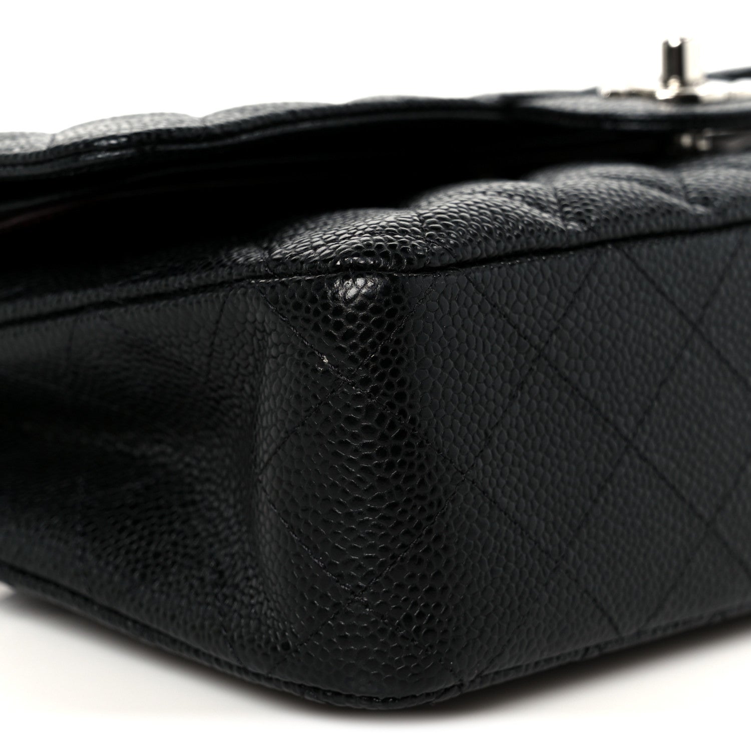 Chanel Caviar Quilted Medium Double Flap Black