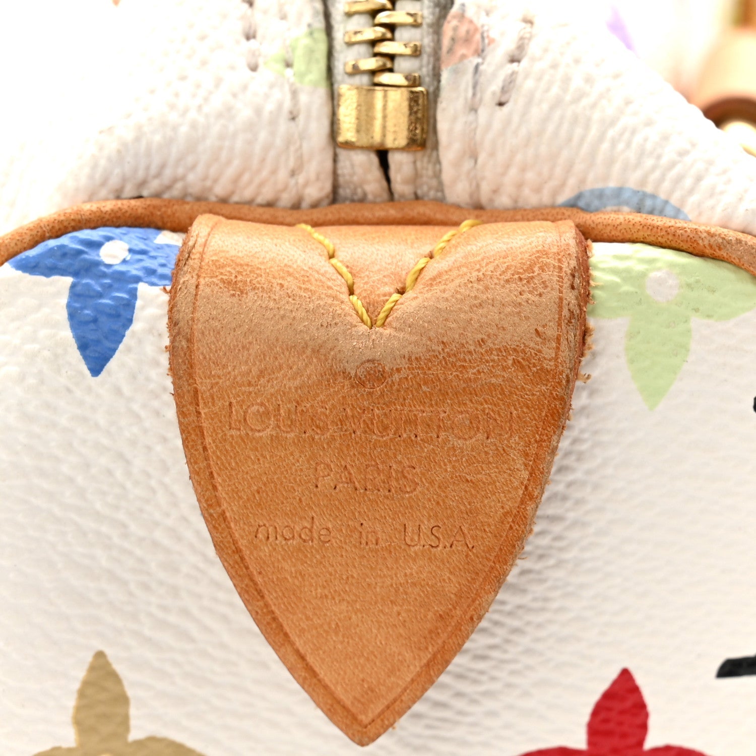 Louis Vuitton Monogram Multicolor Speedy 30 White