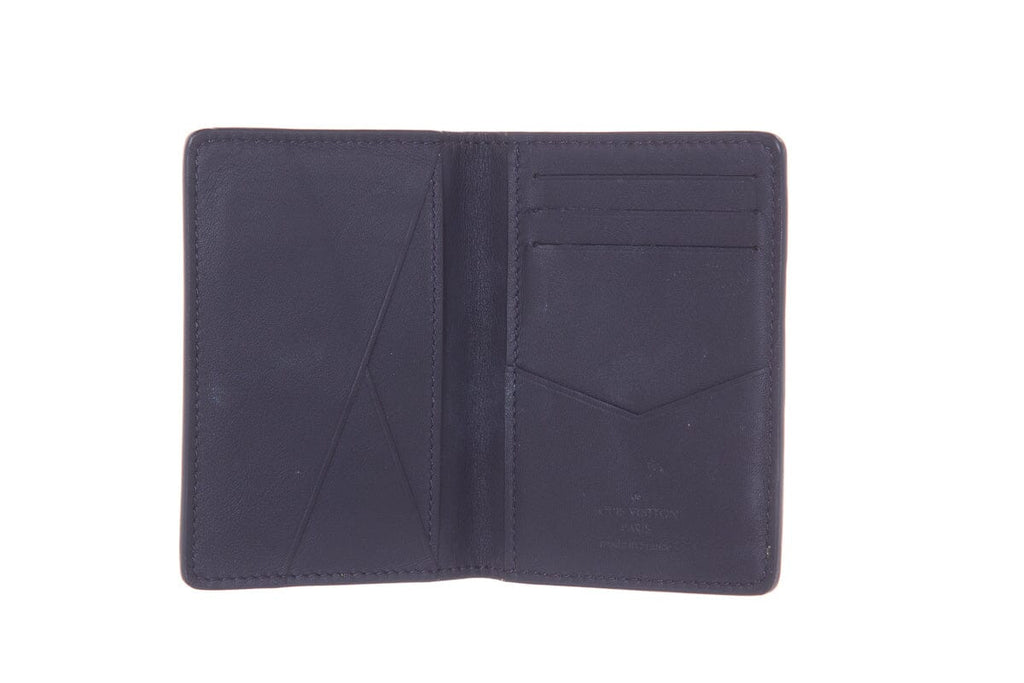 Louis Vuitton Navy Damier Wallet
