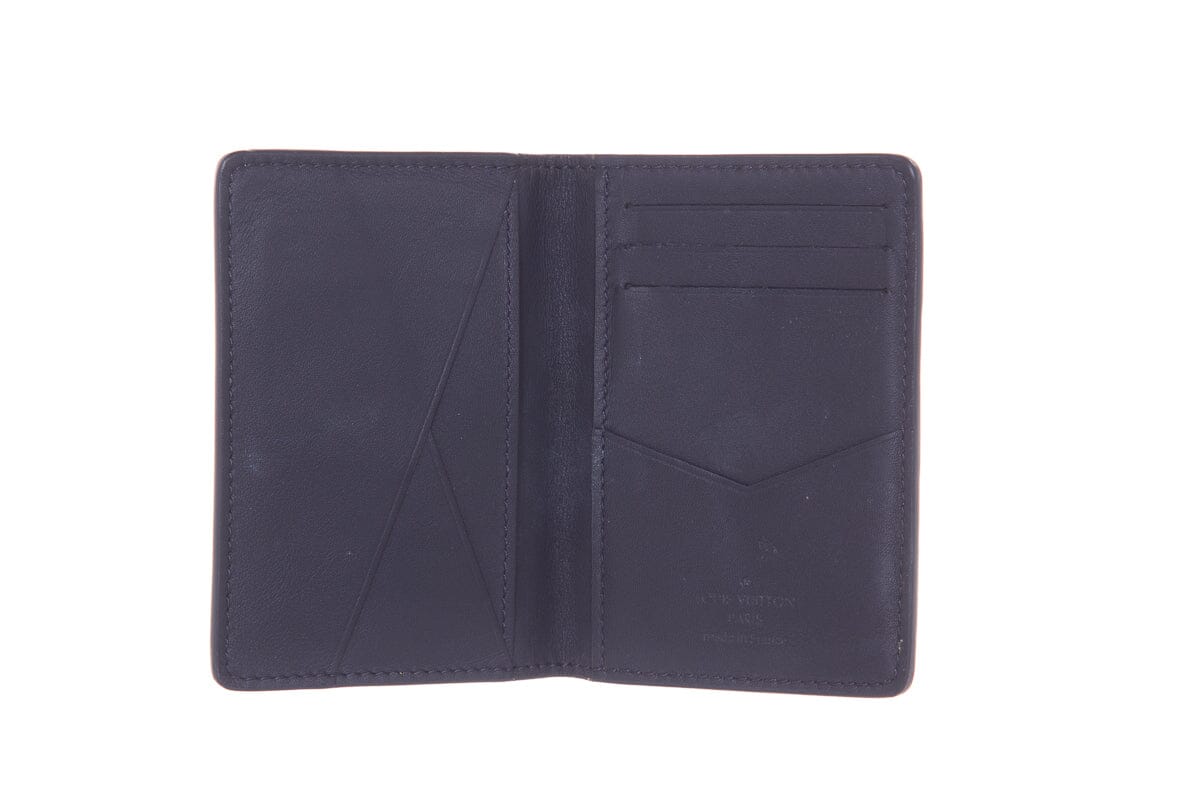 Louis Vuitton Navy Damier Wallet
