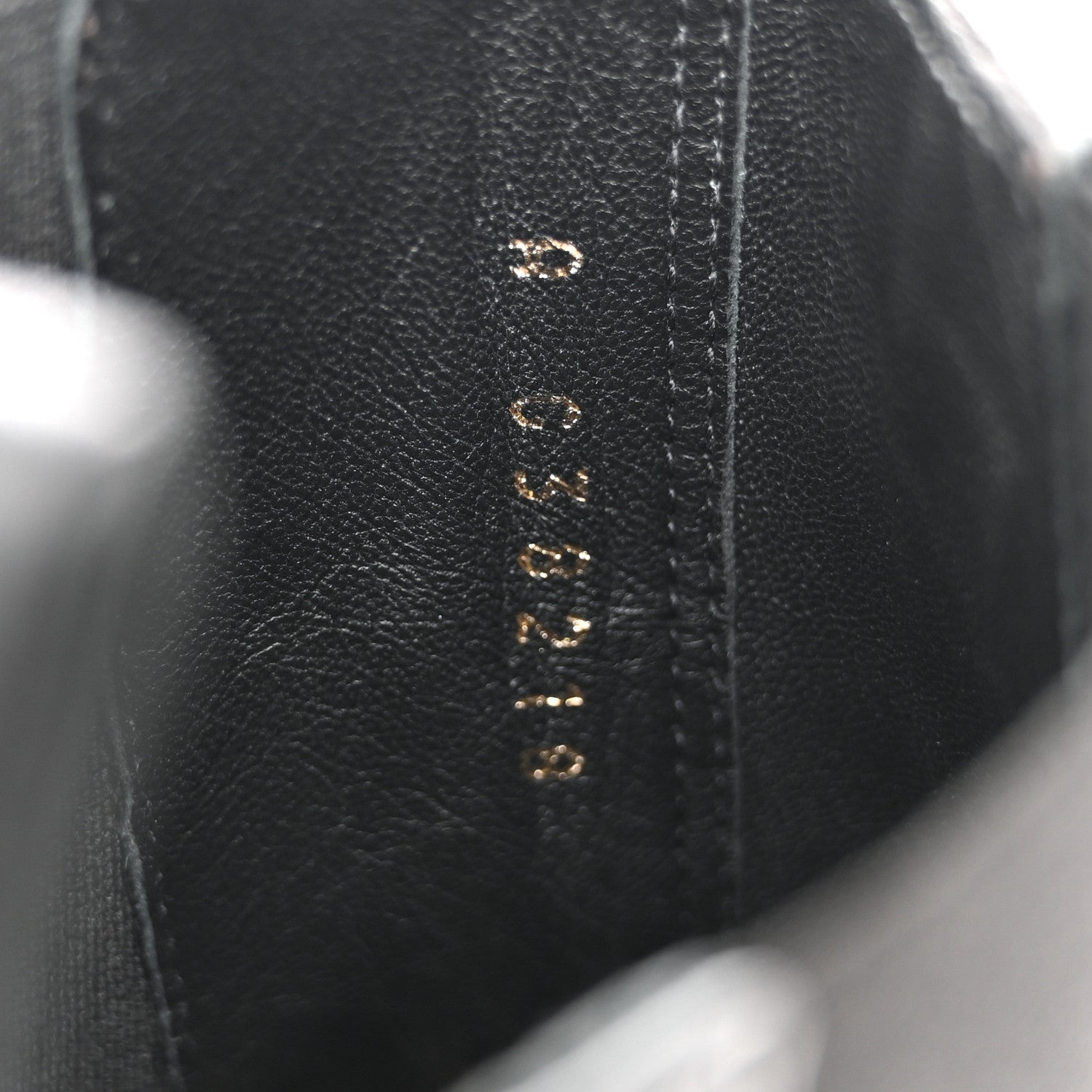 Crumpled Calfskin Patent Cap Toe Short Boots 39.5 Black