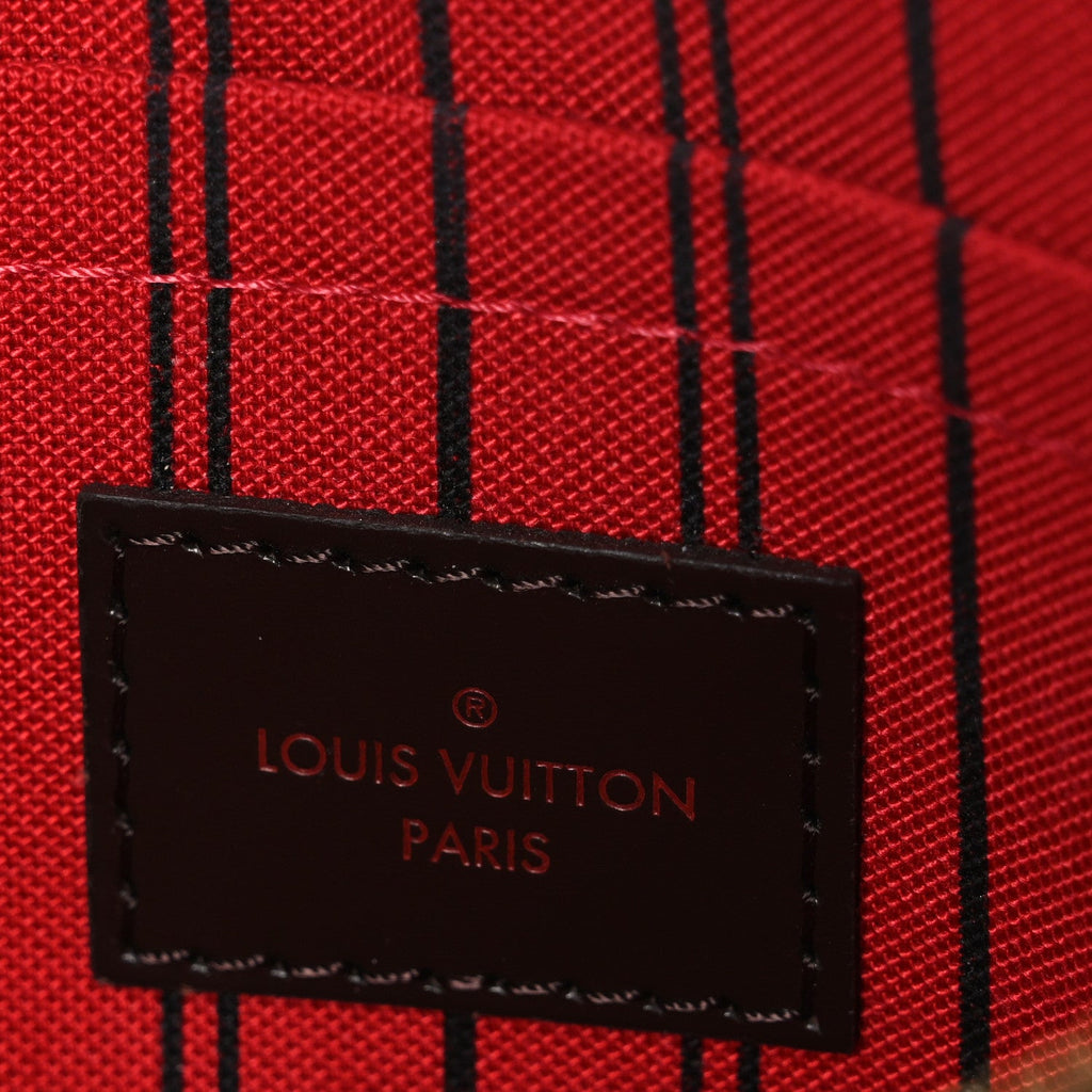 Louis Vuitton Damier Ebene Neverfull MM GM Pochette