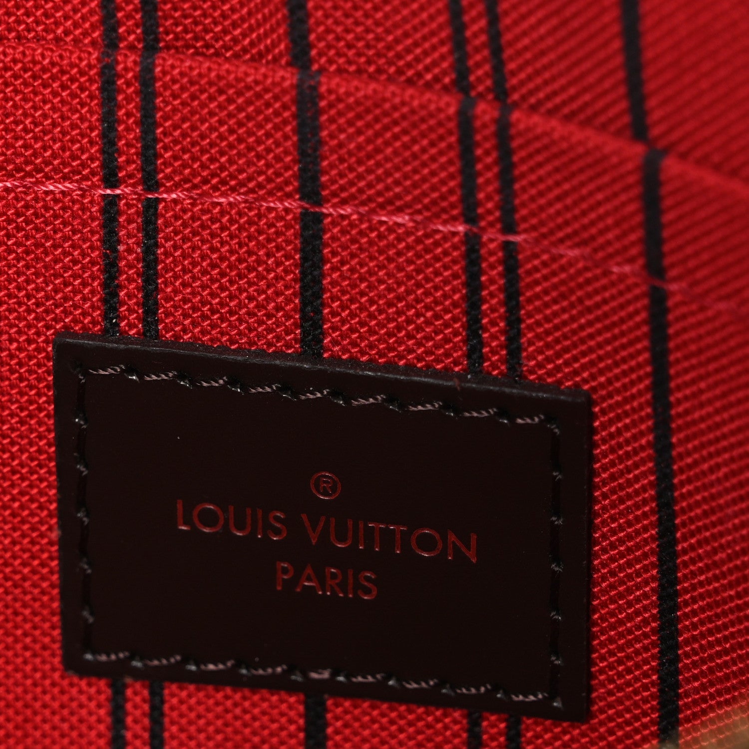 Louis Vuitton Damier Ebene Neverfull MM GM Pochette