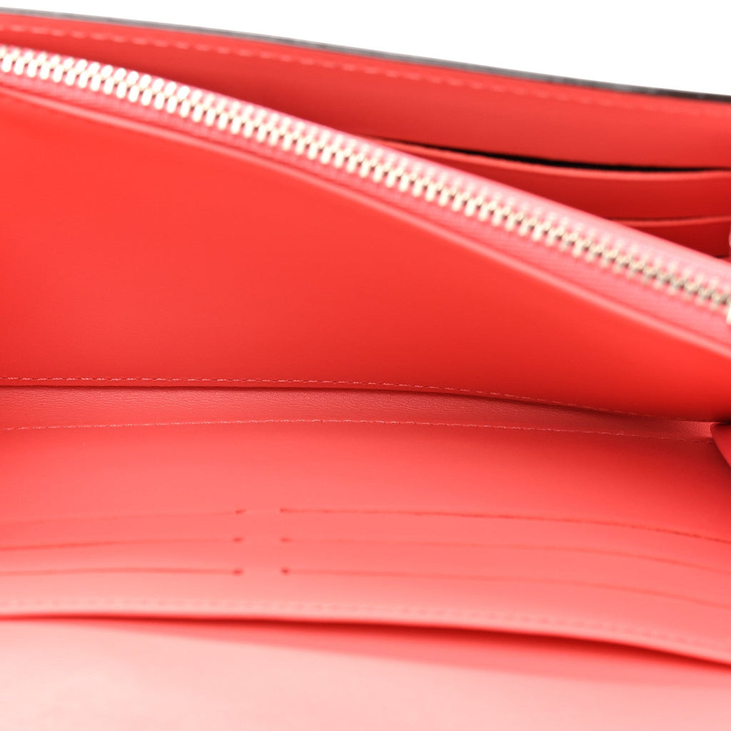 Louis Vuitton Patent Louise Wallet Rose Litchi