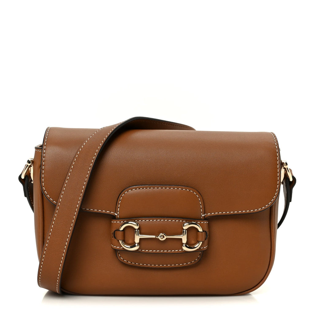 Gucci Arabella Calfskin Horsebit 1955 Shoulder Bag Sundial