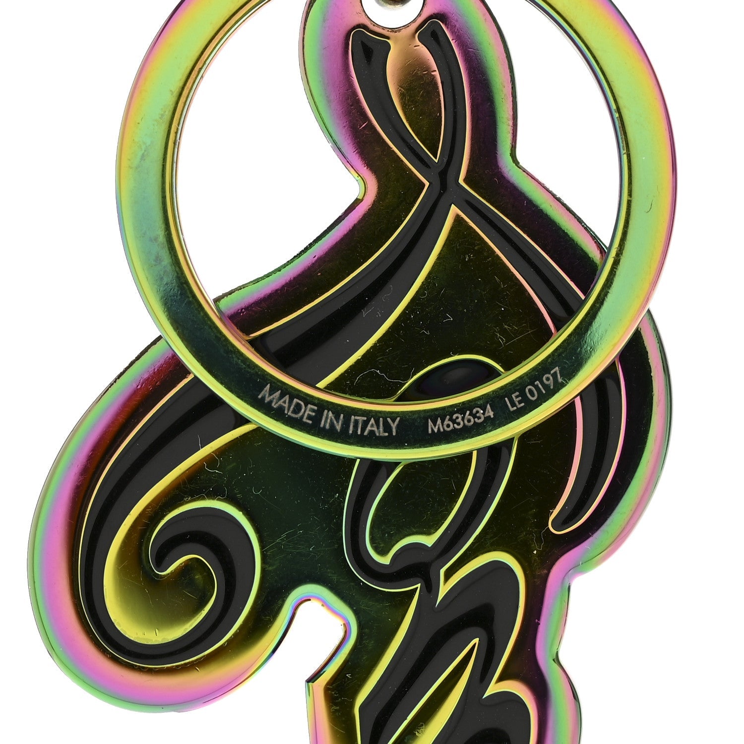 Louis Vuitton Metallic Rainbow Porte Cles Louis Bag Charm Key Holder Multicolor