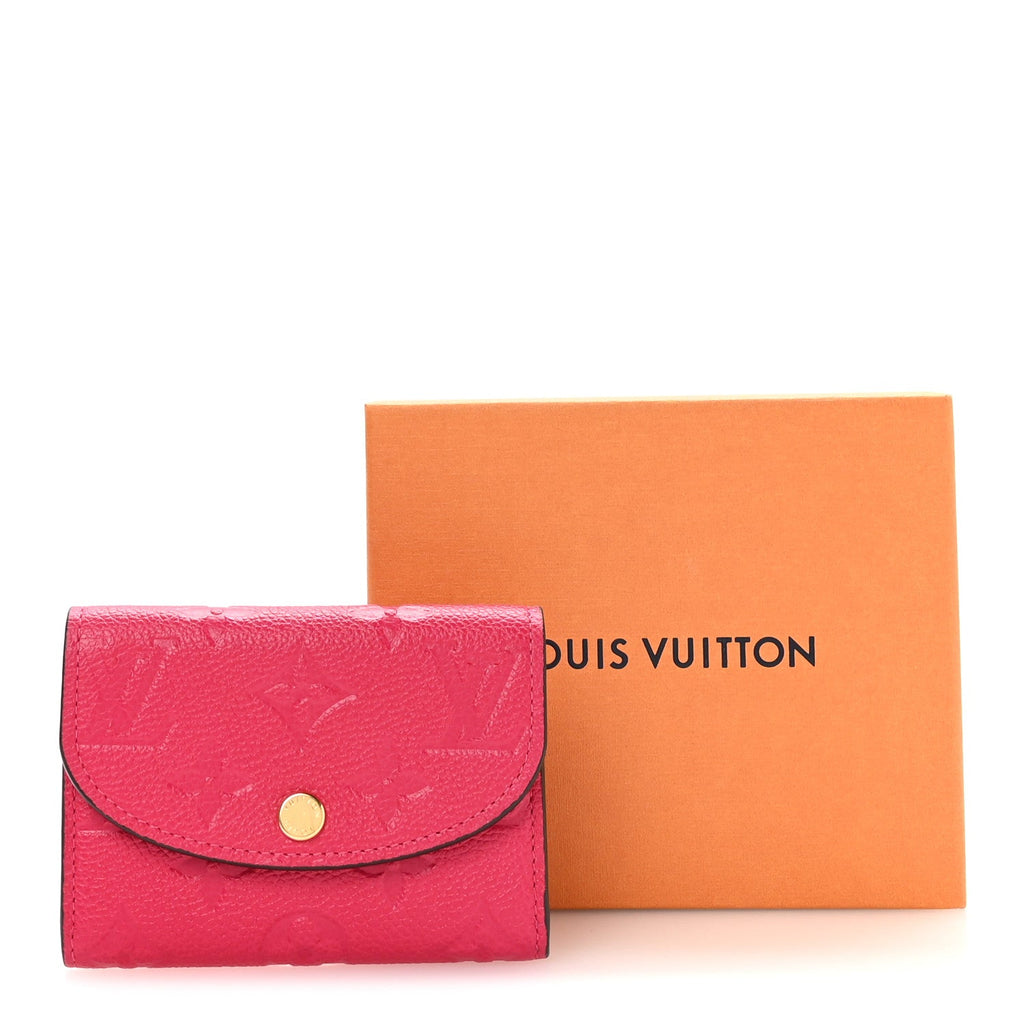 Louis Vuitton Empreinte Rosalie Coin Purse Rose Pondichery