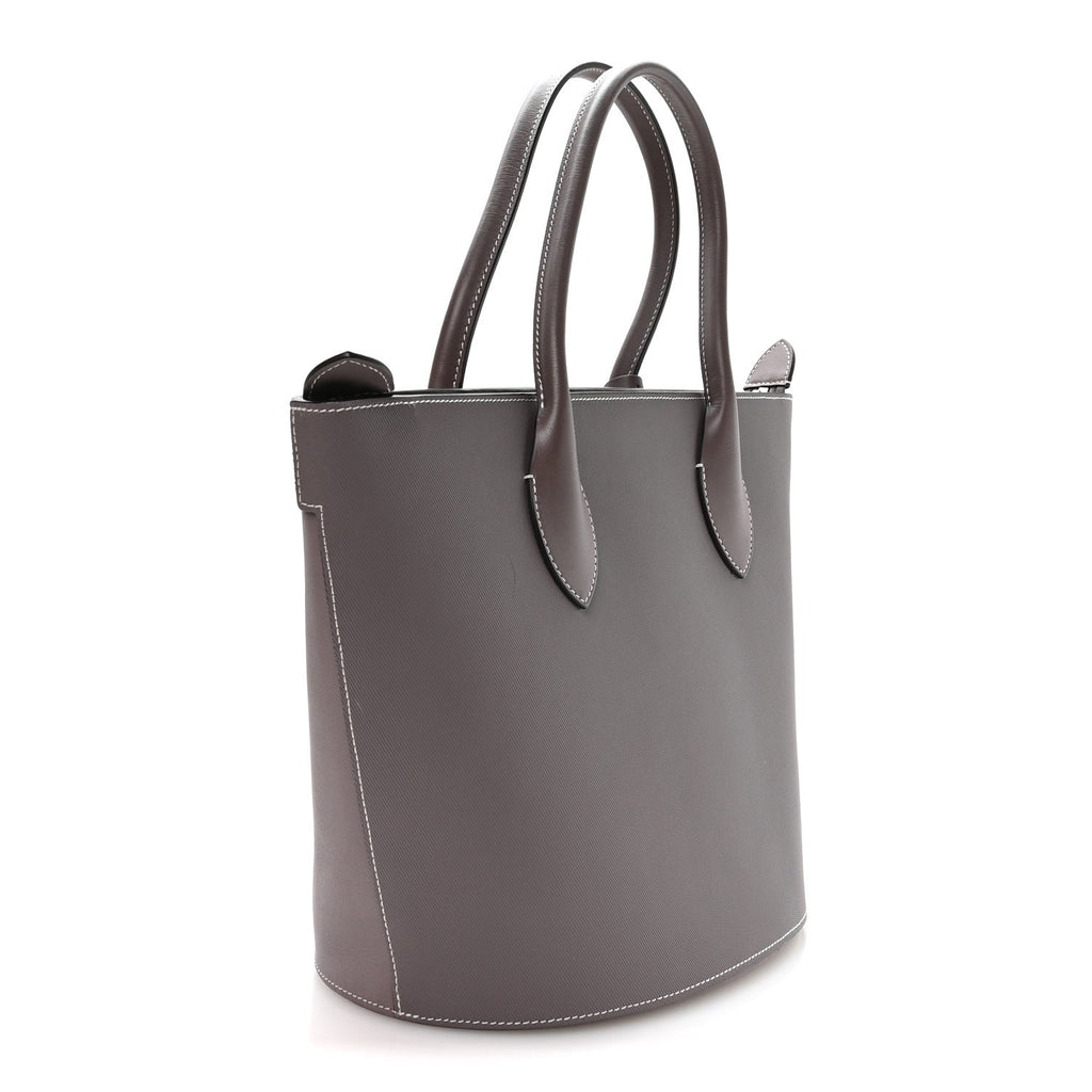 Louis Vuitton Veau Satin Holdall PM Gris