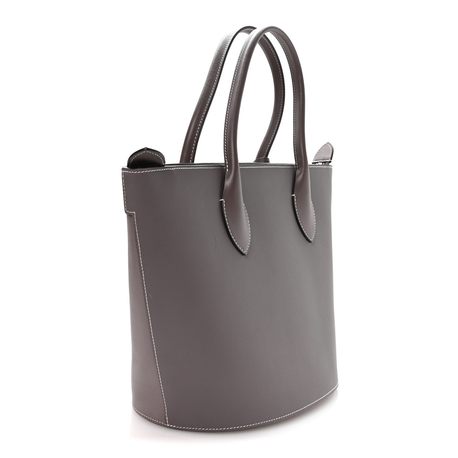 Louis Vuitton Veau Satin Holdall PM Gris