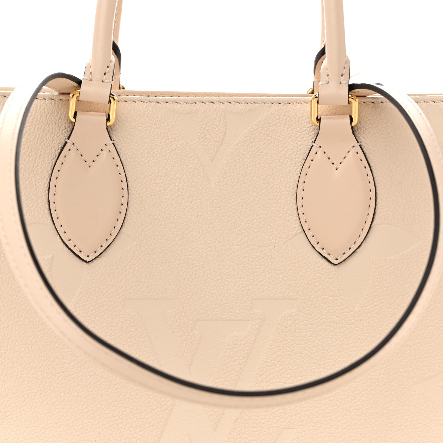 Louis Vuitton Empreinte Monogram Giant Onthego MM Creme