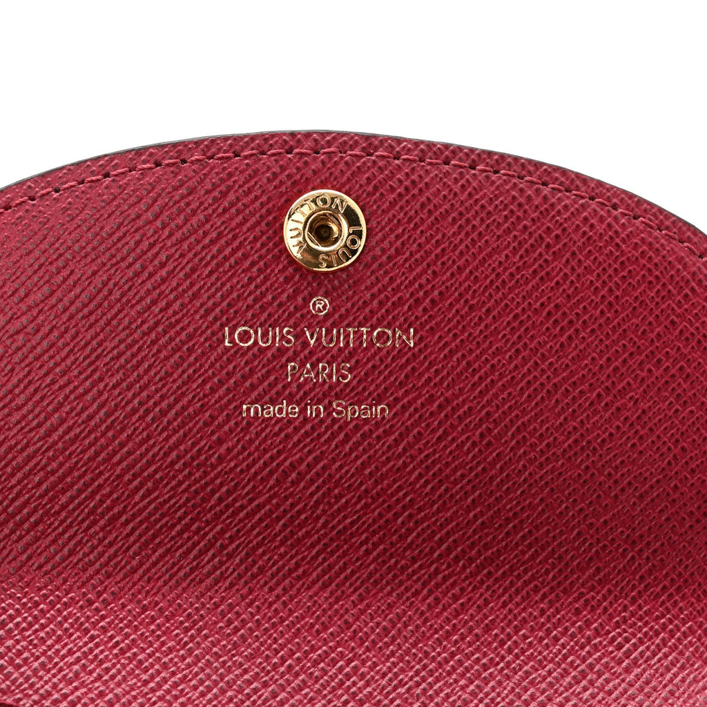 Louis Vuitton Monogram Rosalie Coin Purse Fuchsia