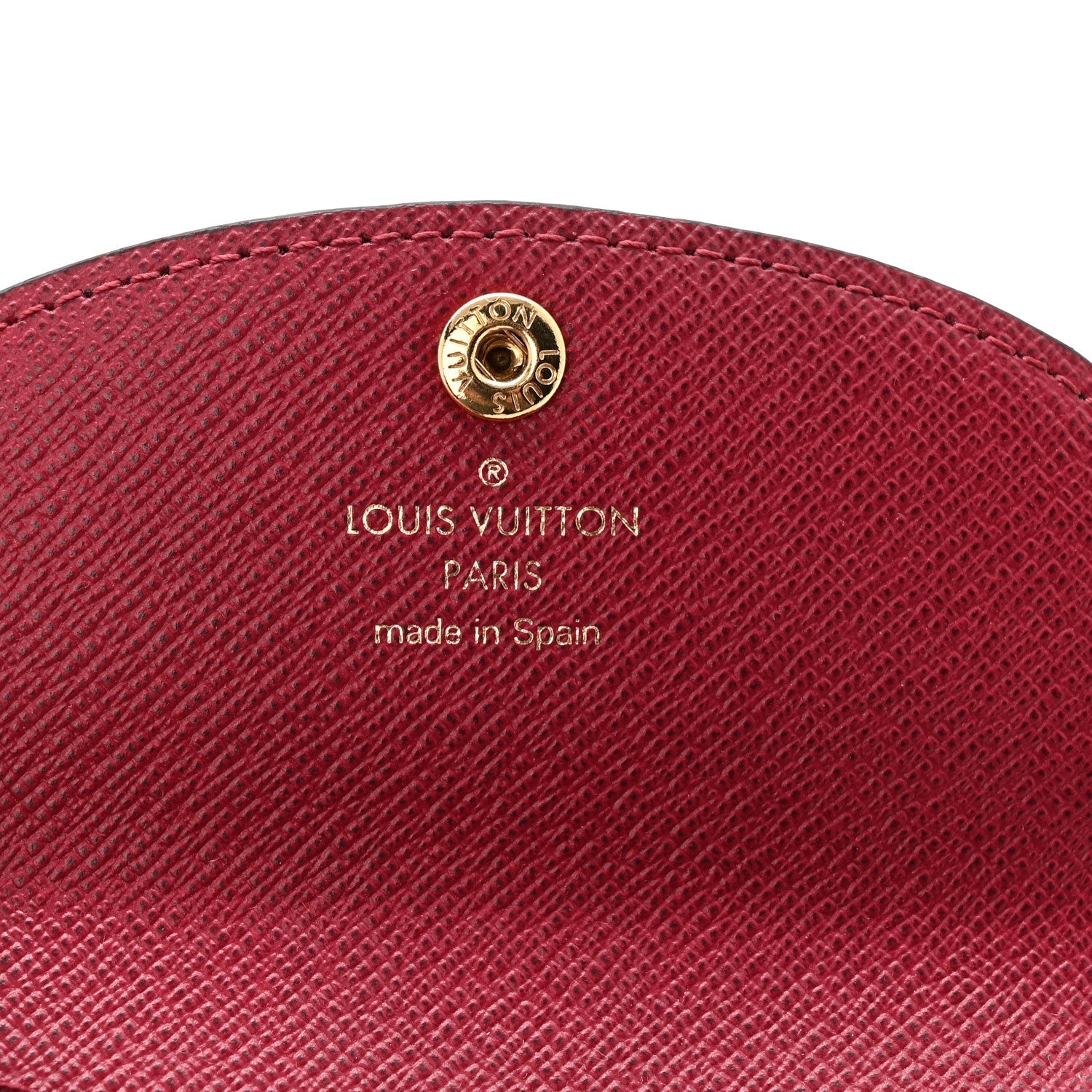 Louis Vuitton Monogram Rosalie Coin Purse Fuchsia