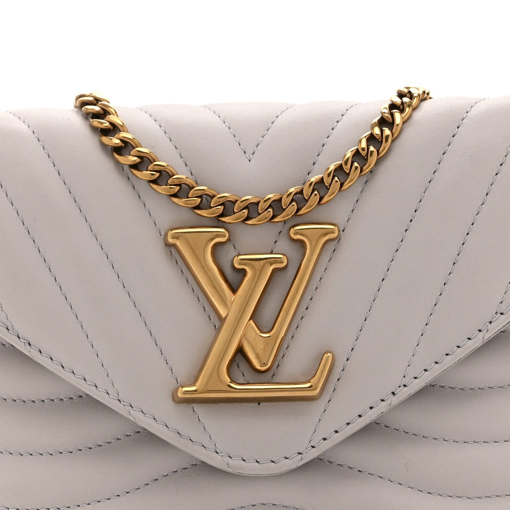Louis Vuitton Calfskin New Wave Multi Pochette Brume