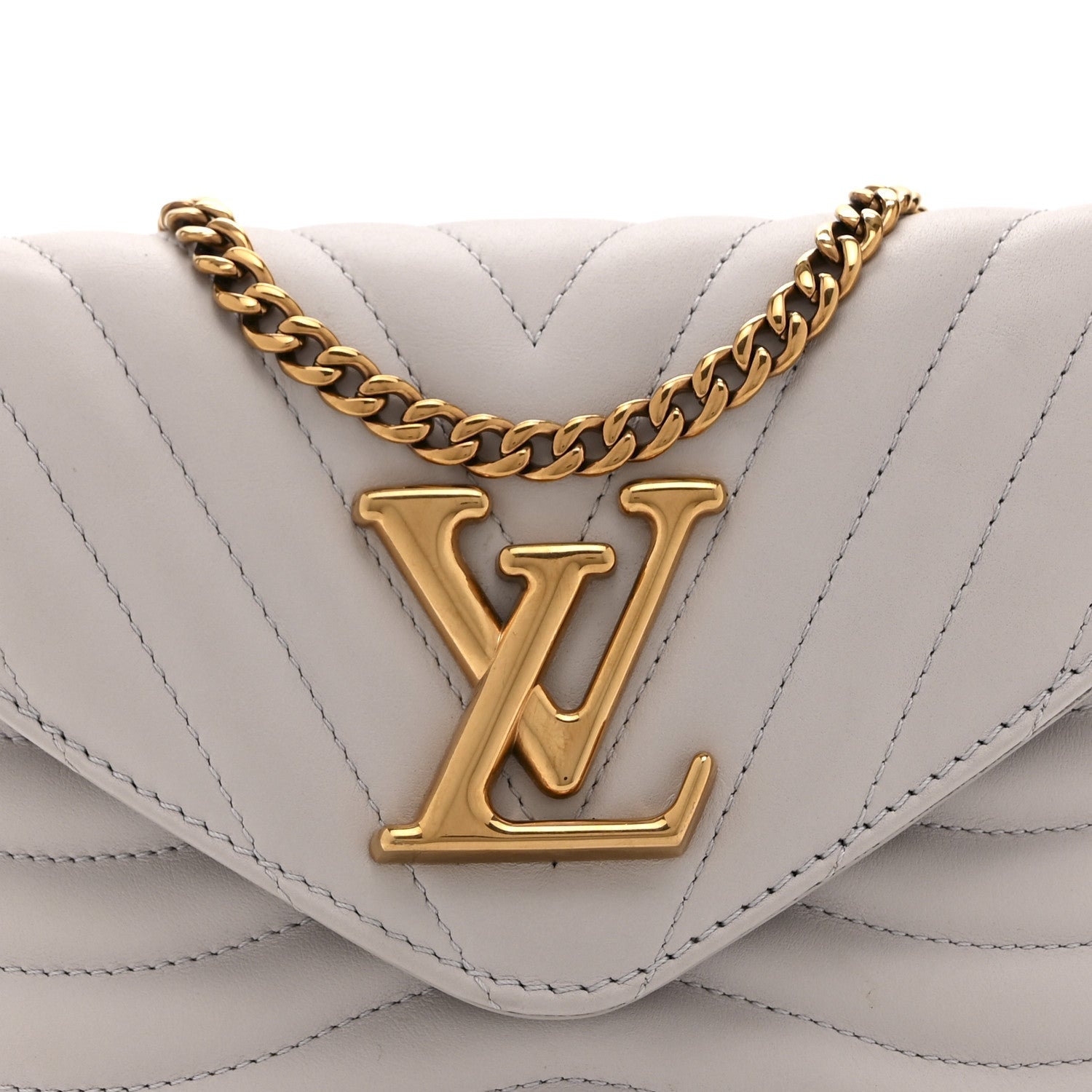 Louis Vuitton Calfskin New Wave Multi Pochette Brume