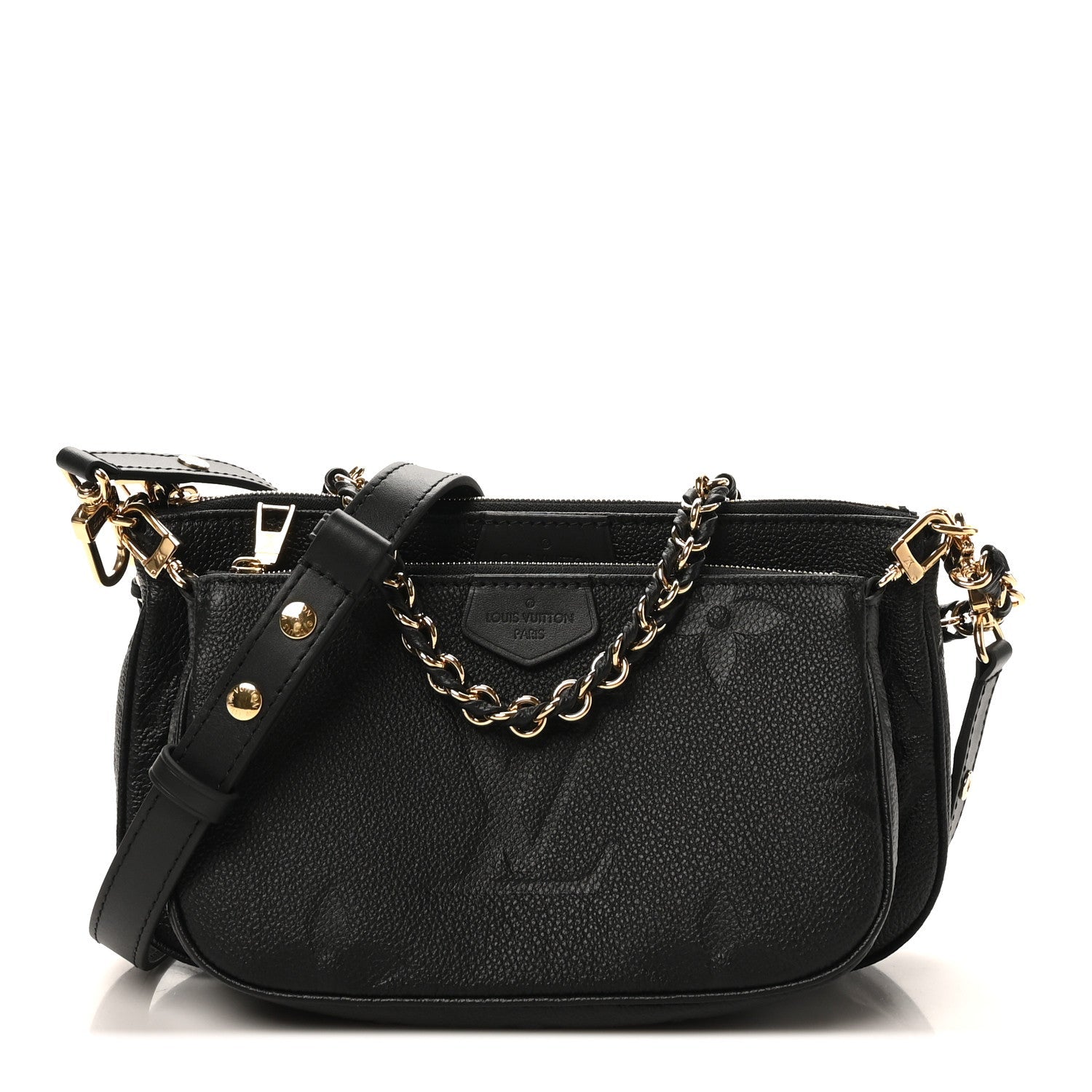 Louis Vuitton Empreinte Monogram Giant Multi Pochette Accessories Black
