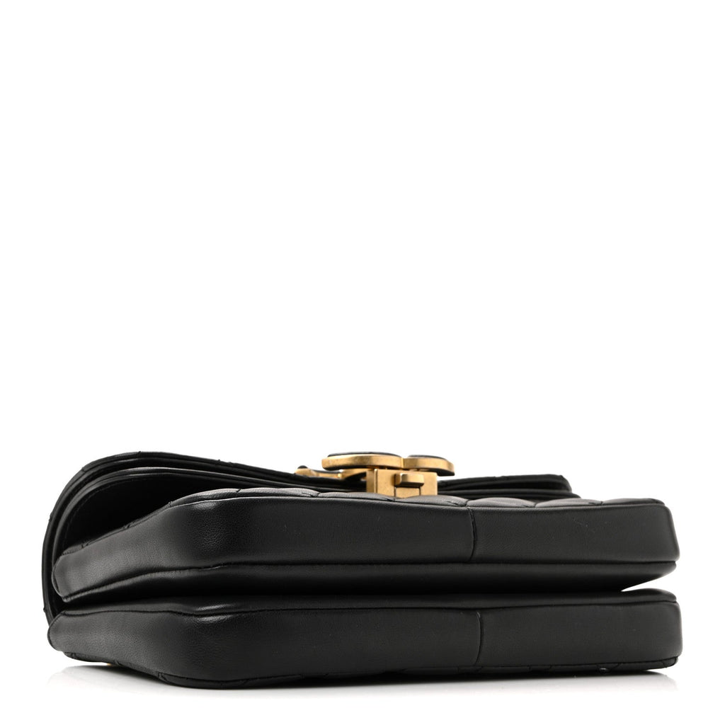 Chanel Lambskin Quilted Small CC Chic Flap Black