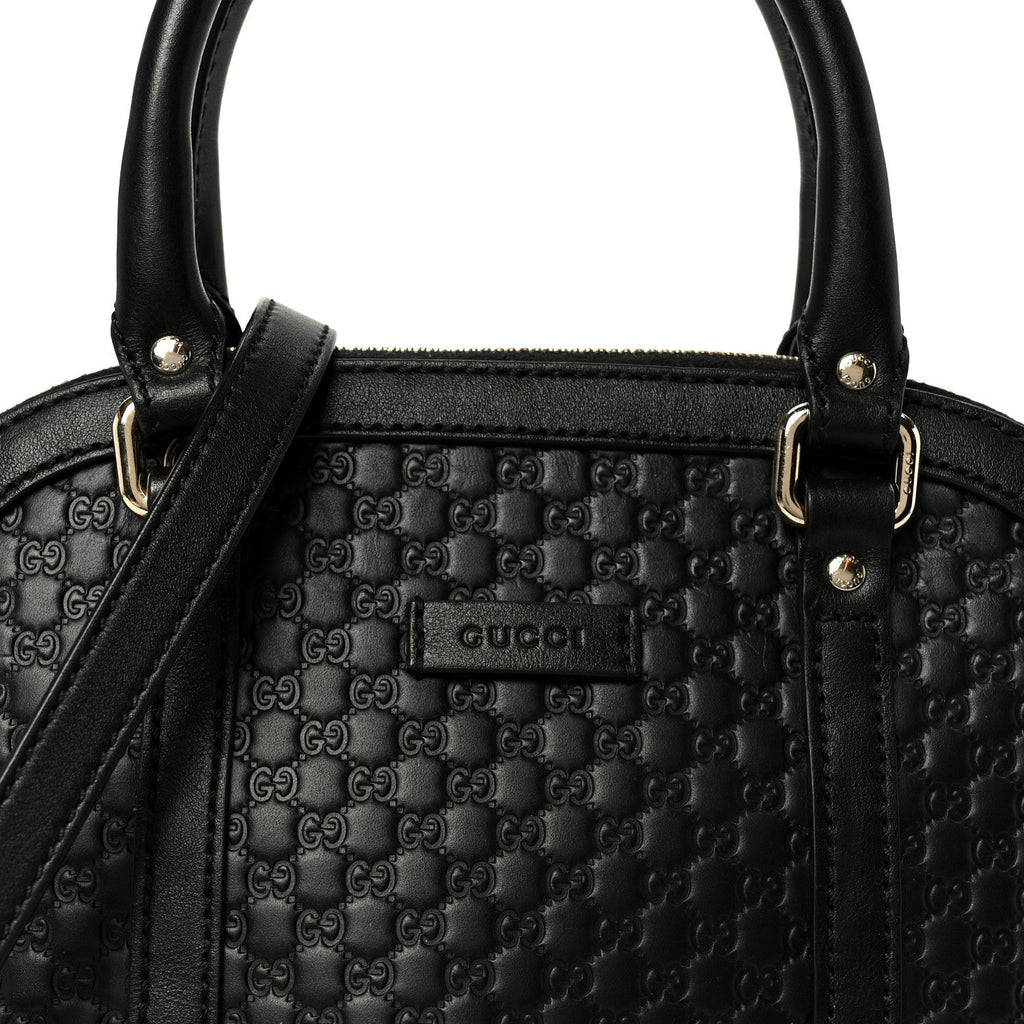 Gucci Microguccissima Mini Dome Bag Black