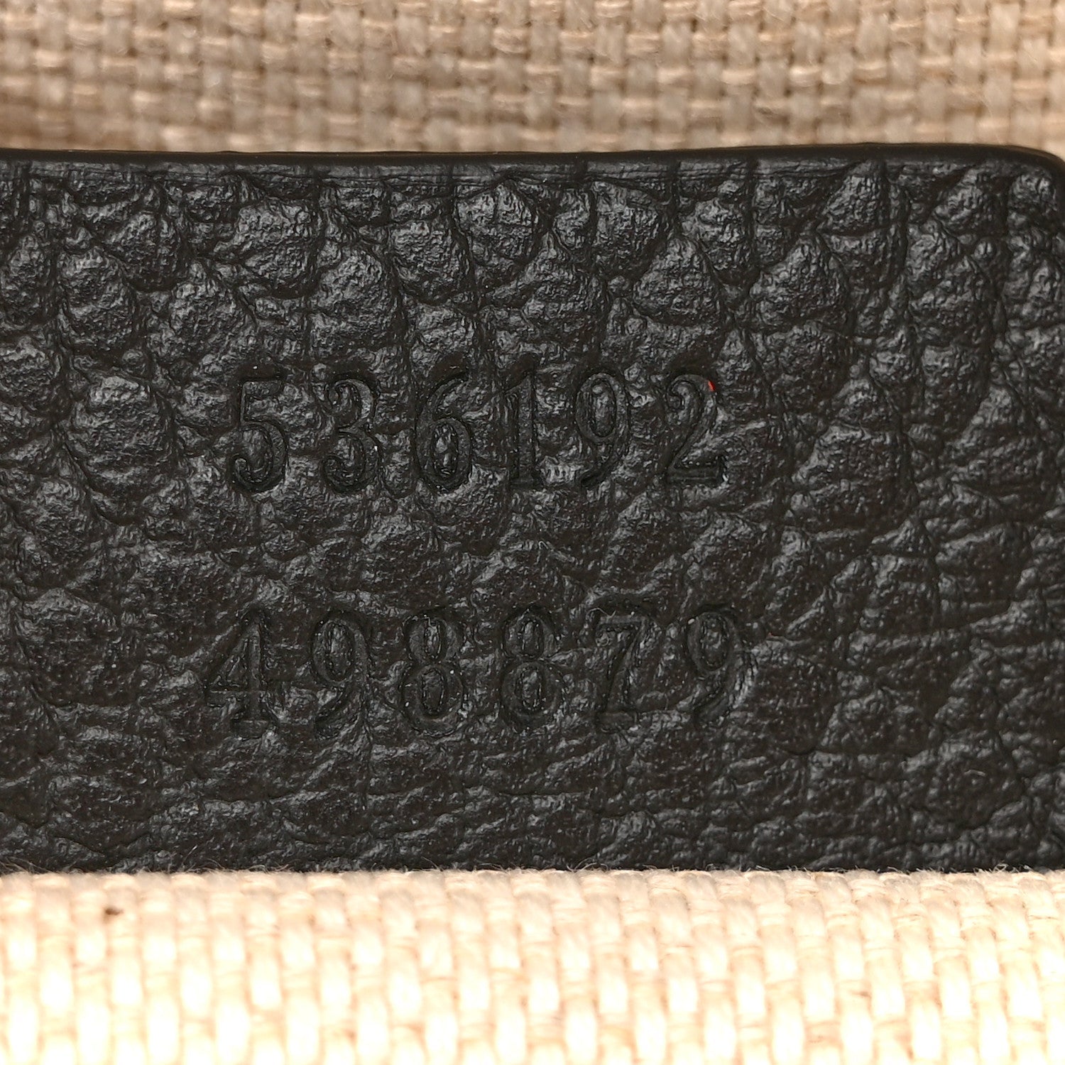Gucci Pebbled Calfskin Soho Chain Backpack Black