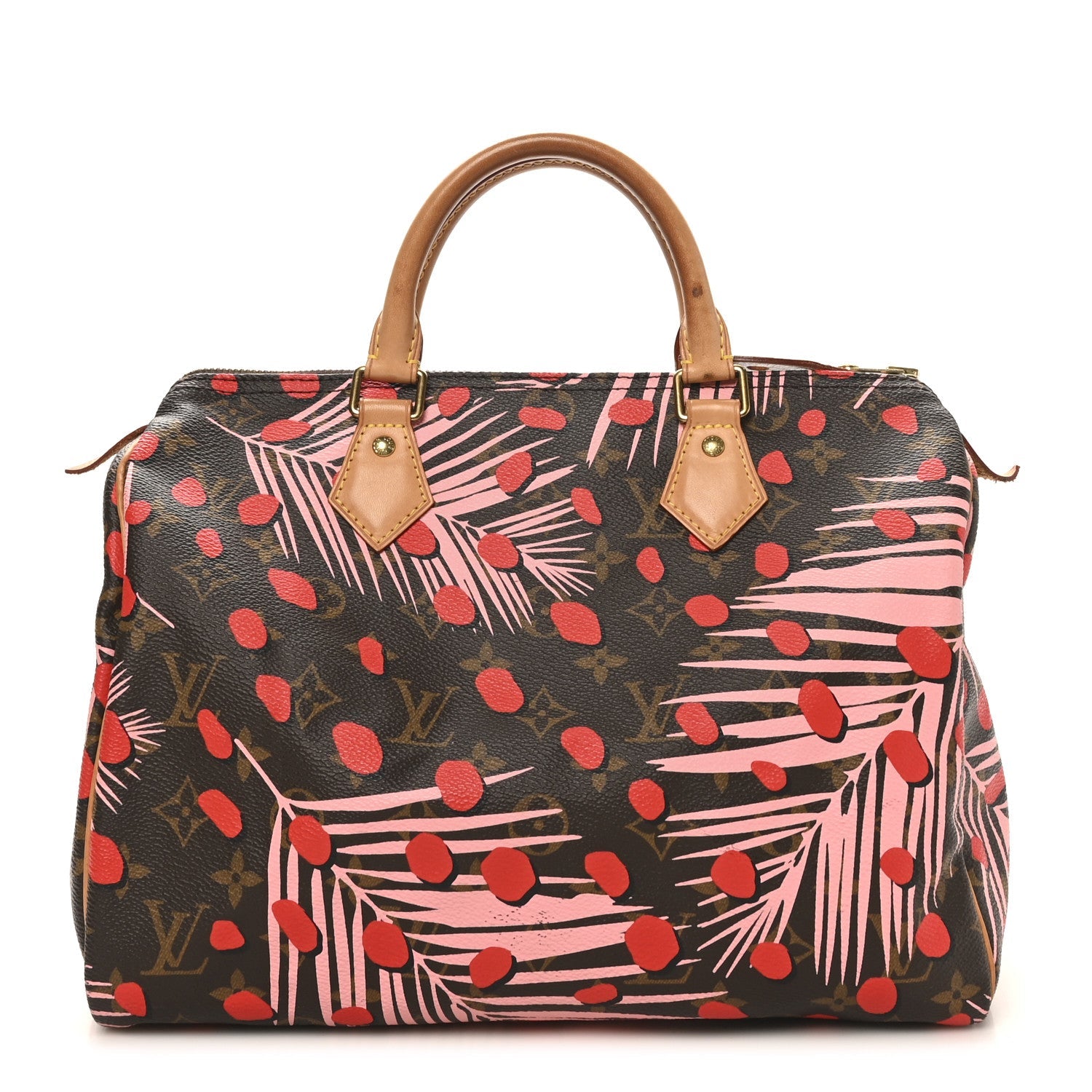 Louis Vuitton Monogram Jungle Dots Speedy 30 Sugar Pink Poppy
