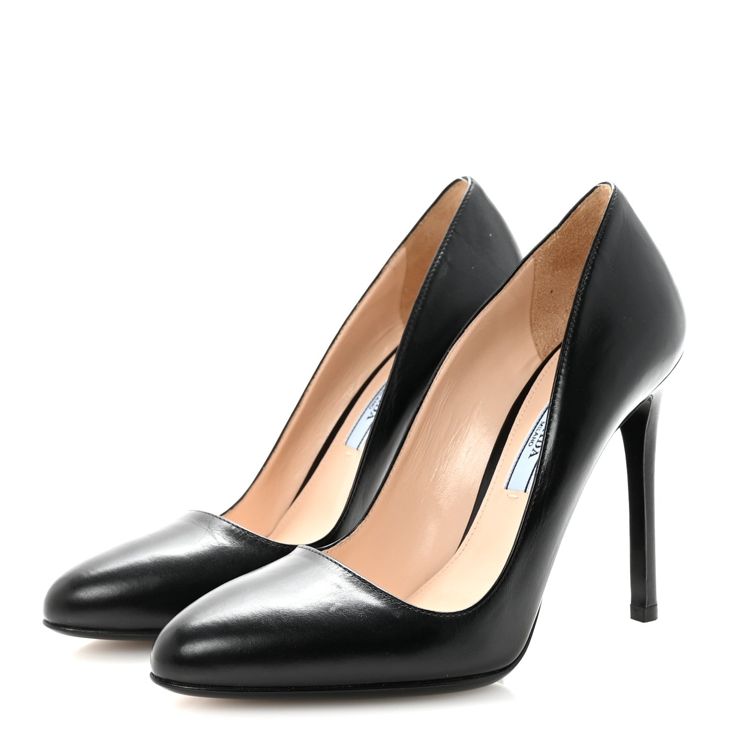 Prada Vitello Pumps 36 Black