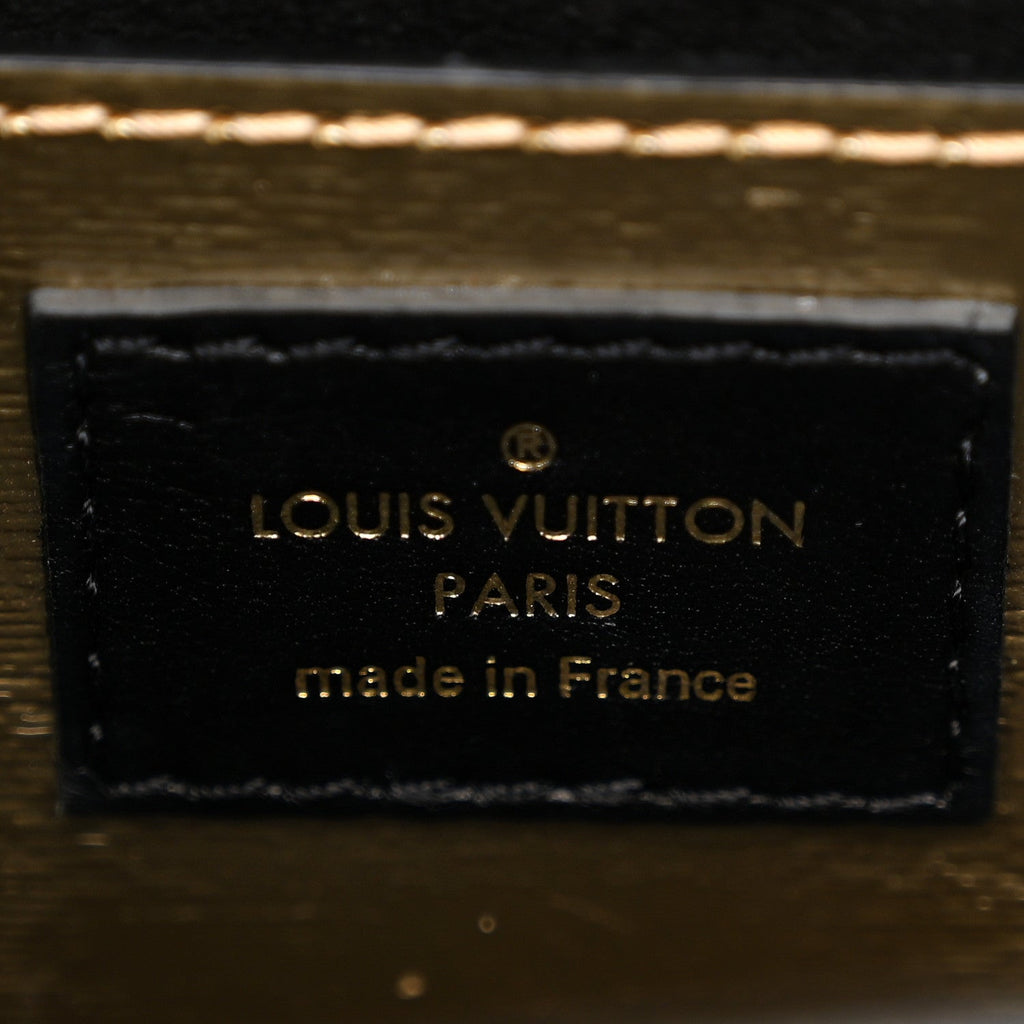 Louis Vuitton Calfskin Gravity Twist Shoulder Bag PM Gold
