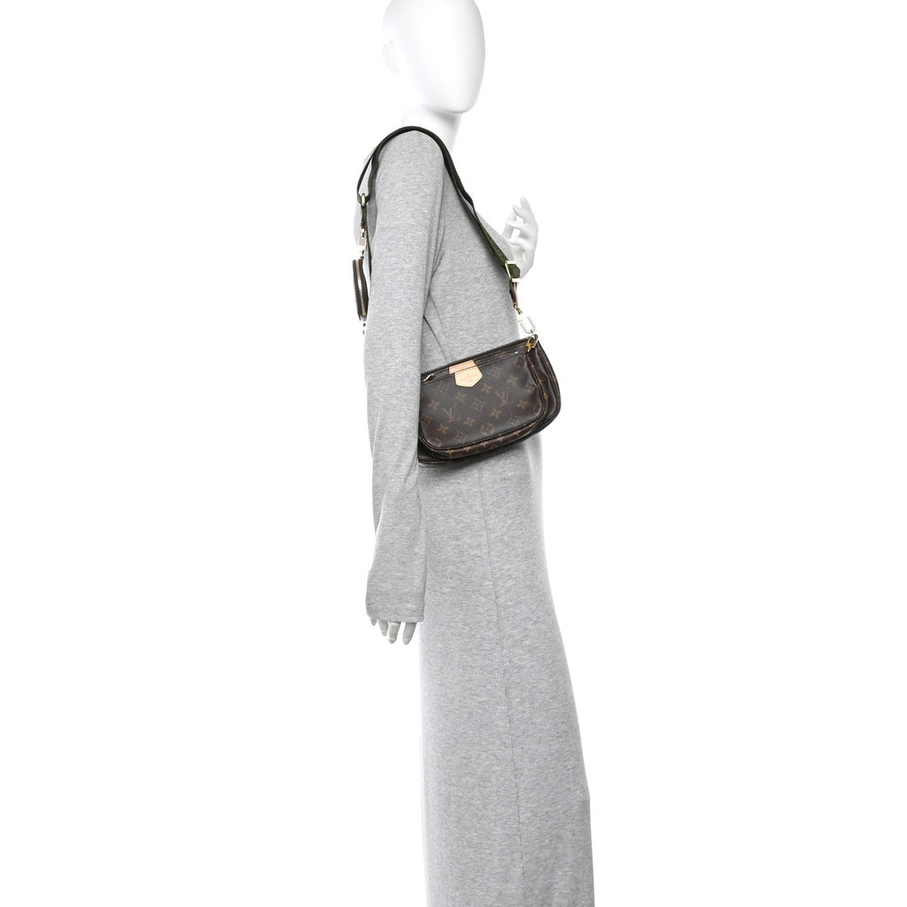 Louis Vuitton Monogram Multi Pochette Accessories Kaki
