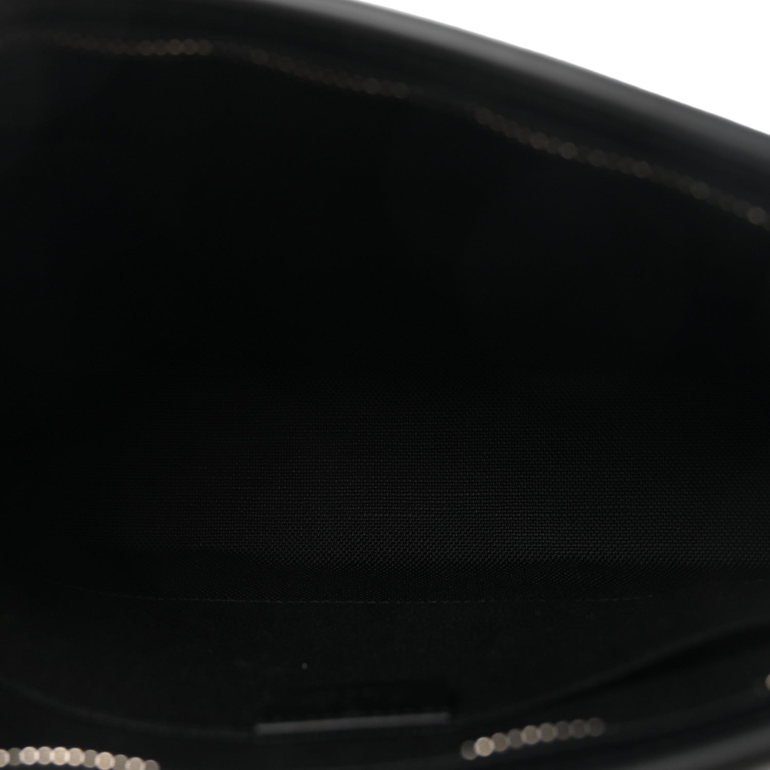 Gucci GG Supreme Monogram Selleria Calfskin Web New Web Cosmetic Case Black
