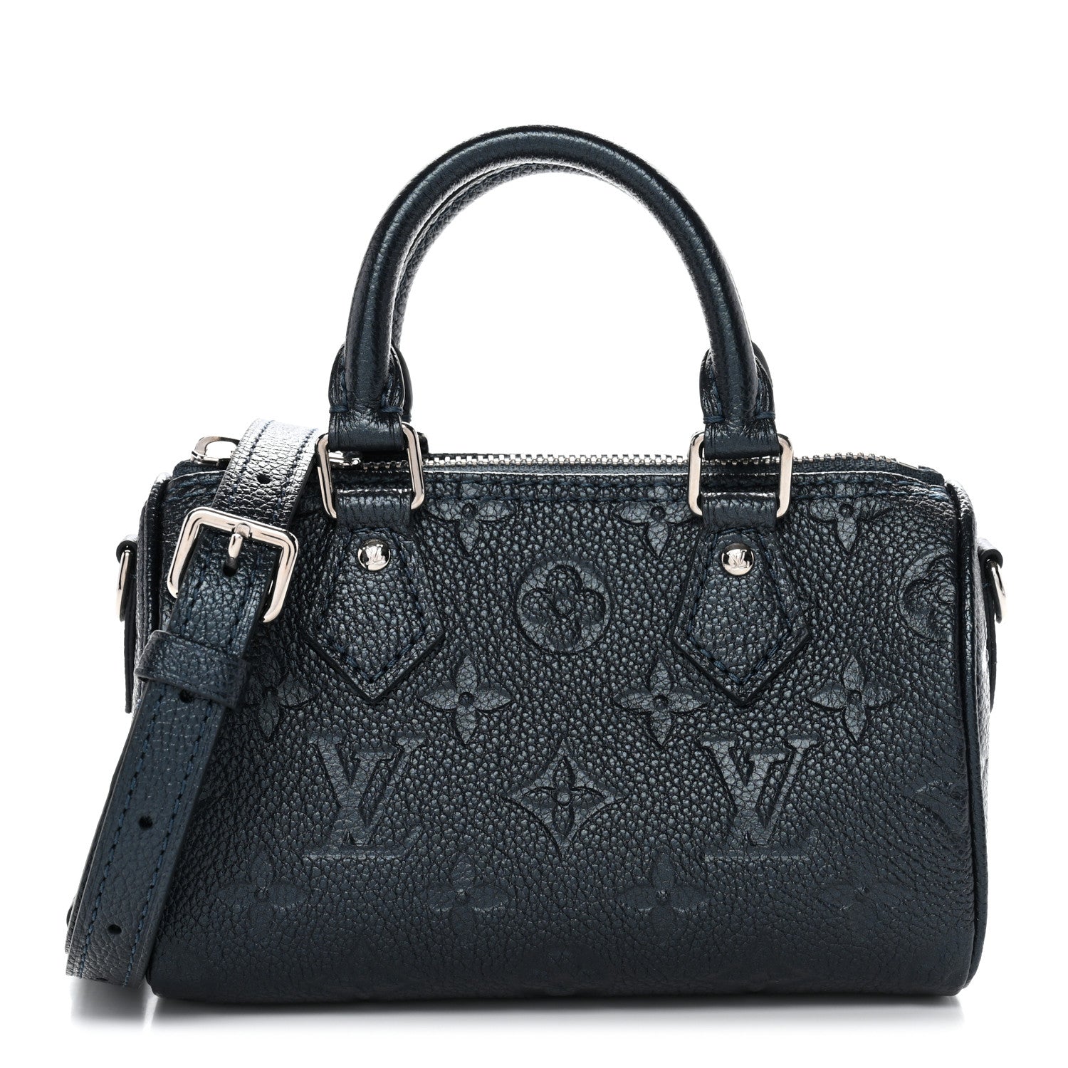 Louis Vuitton Empreinte Monogram Nano Speedy Shimmery Ink