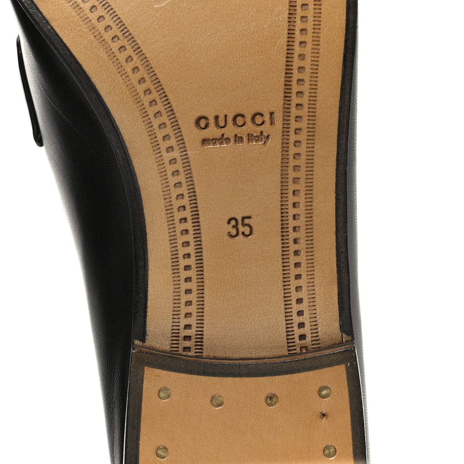 Gucci Malaga Kid Web Womens Horsebit Loafers 35 Black