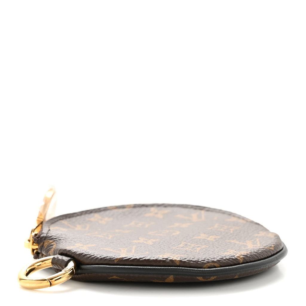 Louis Vuitton Mini Monogram Trio Pouch Round Coin Purse