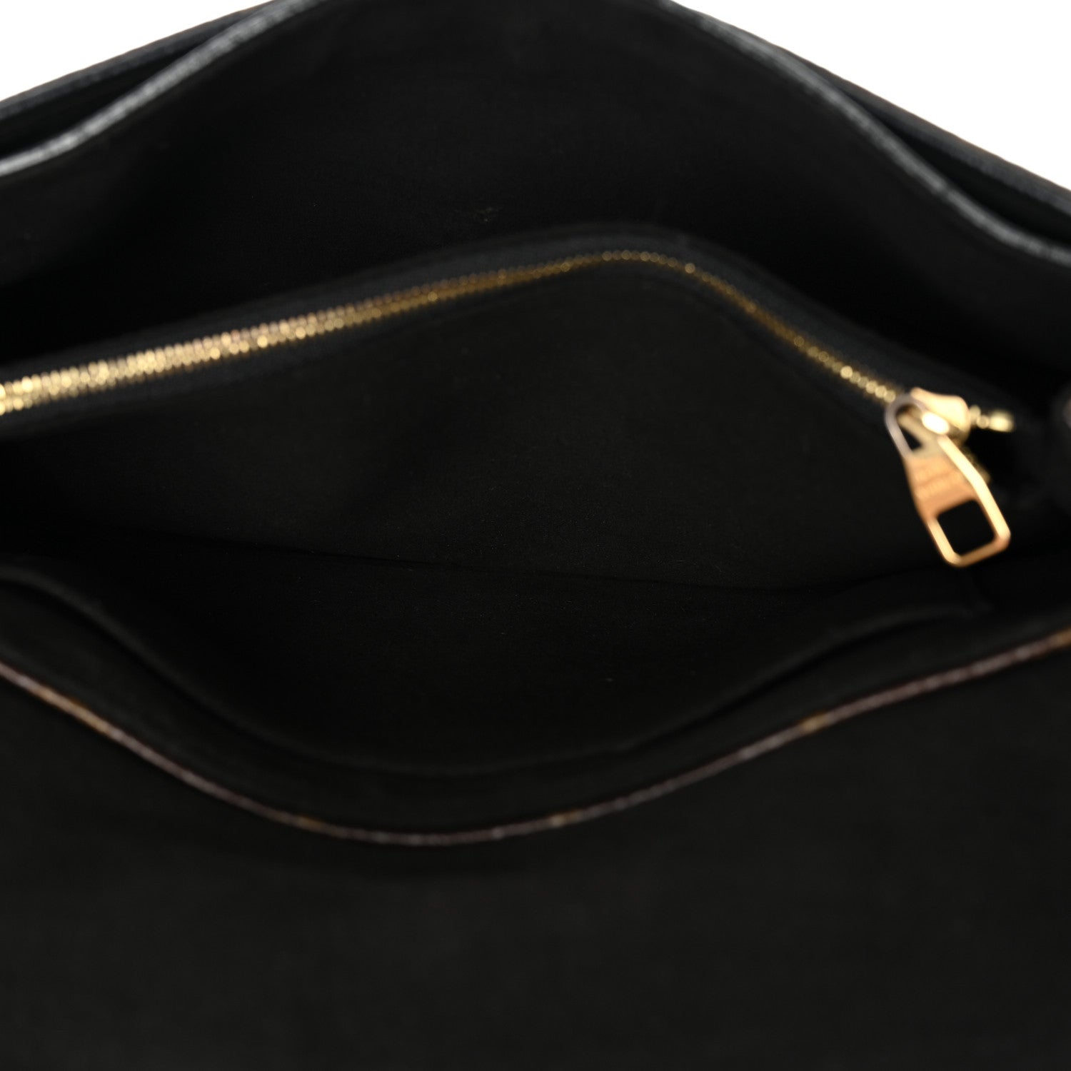 Louis Vuitton Monogram Pallas Chain Black
