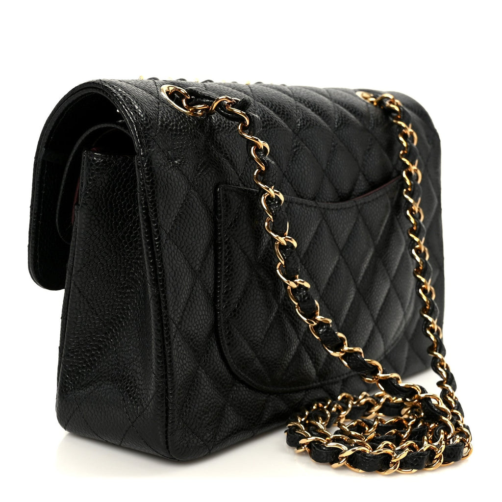 Chanel Caviar Quilted Small Double Flap Black
