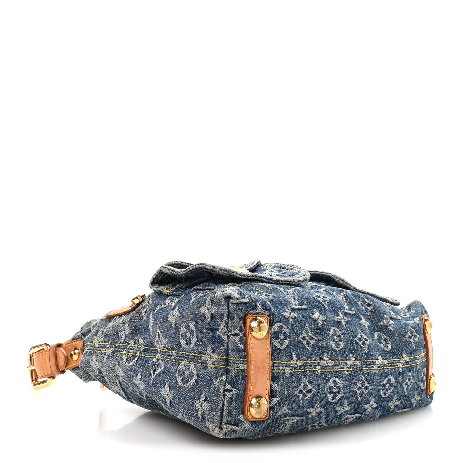 Louis Vuitton Monogram Denim Baggy PM Blue