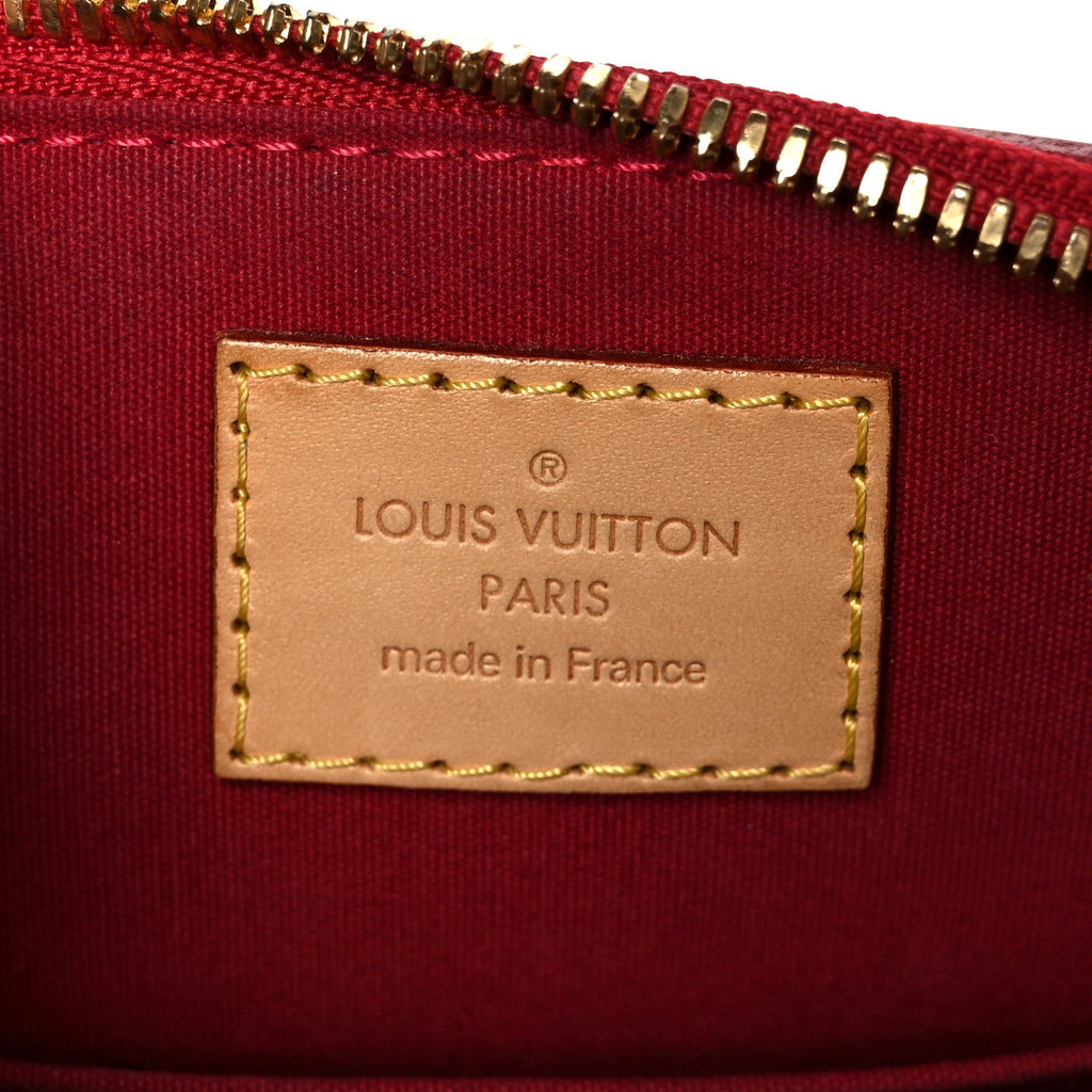 Louis Vuitton Vernis Alma BB Cherry