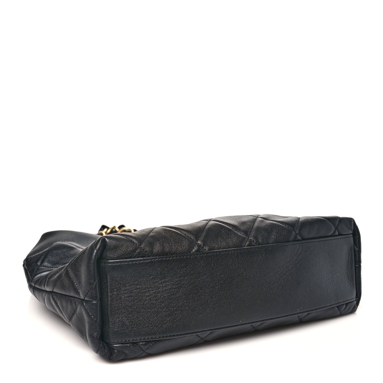 Chanel Calfskin Quilted Close To Me Hobo Black
