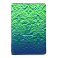 Louis Vuitton Taurillon Illusion Pocket Organizer Bleu Vert