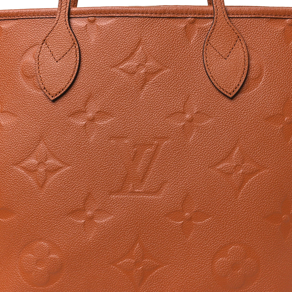 Louis Vuitton Empreinte Monogram Giant Neverfull MM Cognac