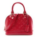 Louis Vuitton Vernis Alma BB Rose Indien