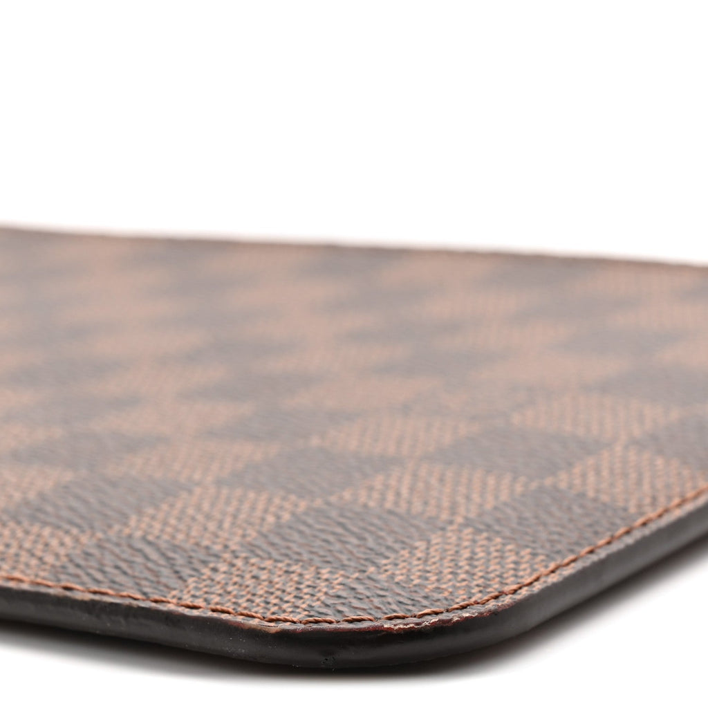 Louis Vuitton Damier Ebene Neverfull MM GM Pochette Rose Ballerine